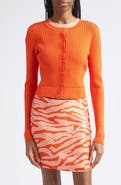 Toccin Zoe Crop Fitted Cardigan