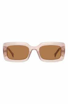 Carolina Herrera 50mm Rectangular Sunglasses