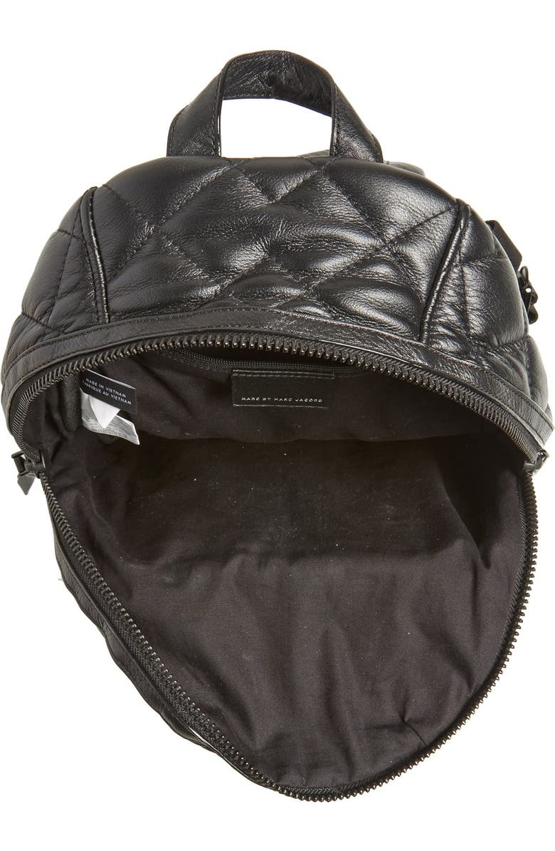Marc Jacobs MARC BY MARC JACOBS 'Domo - Biker' Quilted Leather Backpack, Alternate, color,