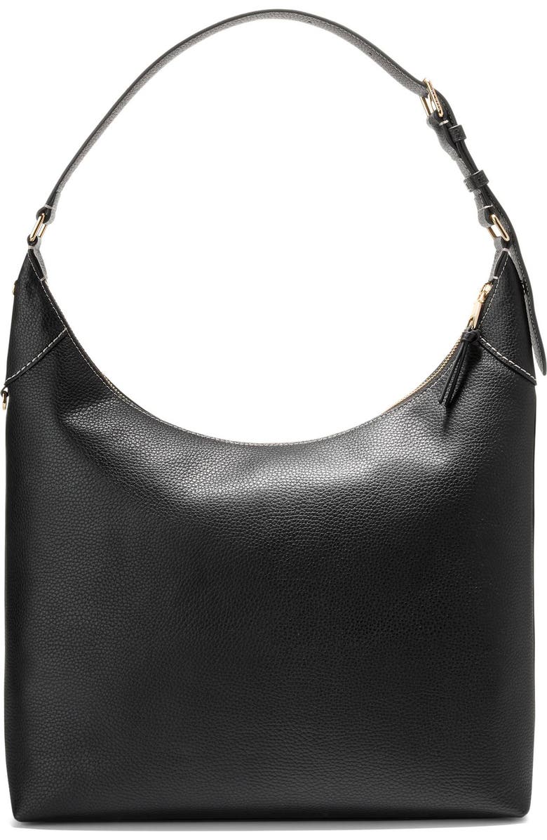 Cole Haan Florence Hobo Shoulder Bag, Alternate, color, Black