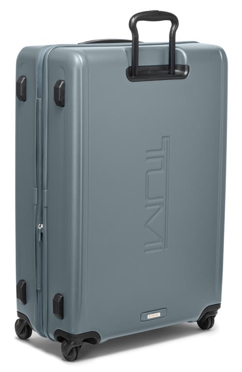 Tumi Ventra Large Expandable Checked Suitcase In Cadet Texture