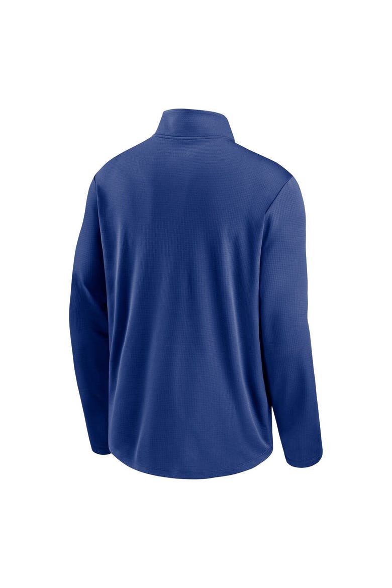 Men's Nike Royal Kansas City Royals Agility Pacer Lightweight Performance Half-Zip Top, Alternate, color, Royal