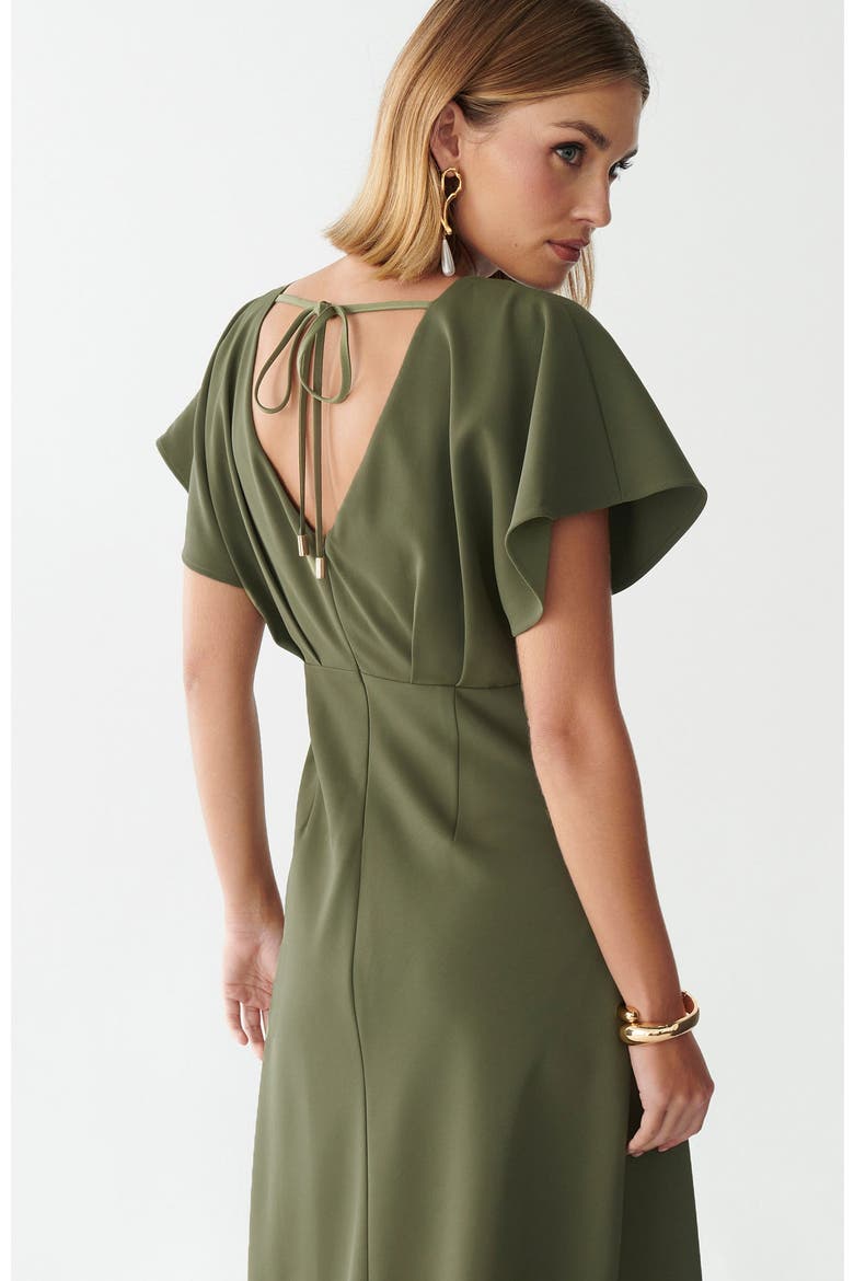 Aura Maxi Dress, Alternate, color, Olive