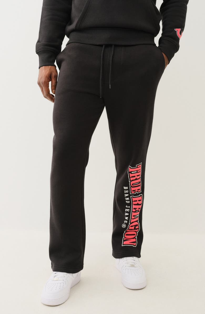 True Religion Arch Straight Leg Sweatpants, Main, color,
