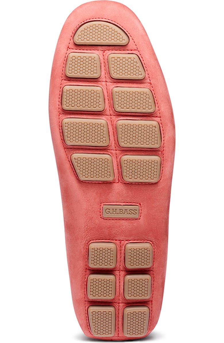 G.H.BASS Davis Driving Shoe, Alternate, color, Red Coral