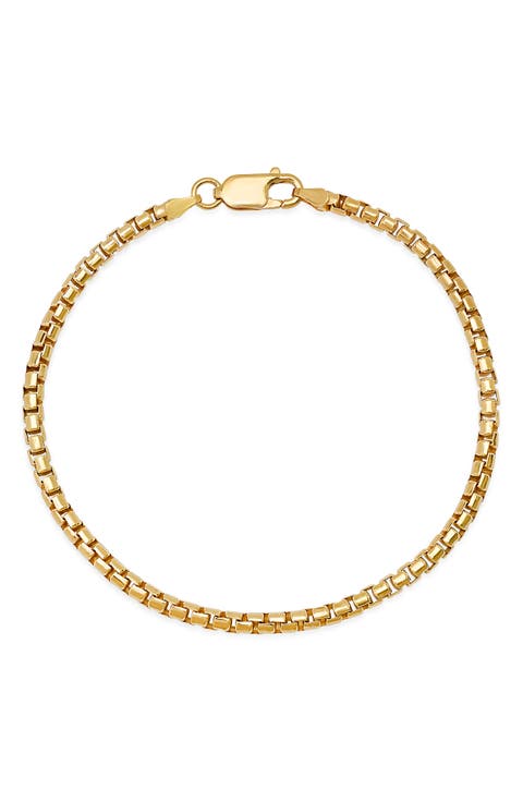 Italian Round Box Bracelet