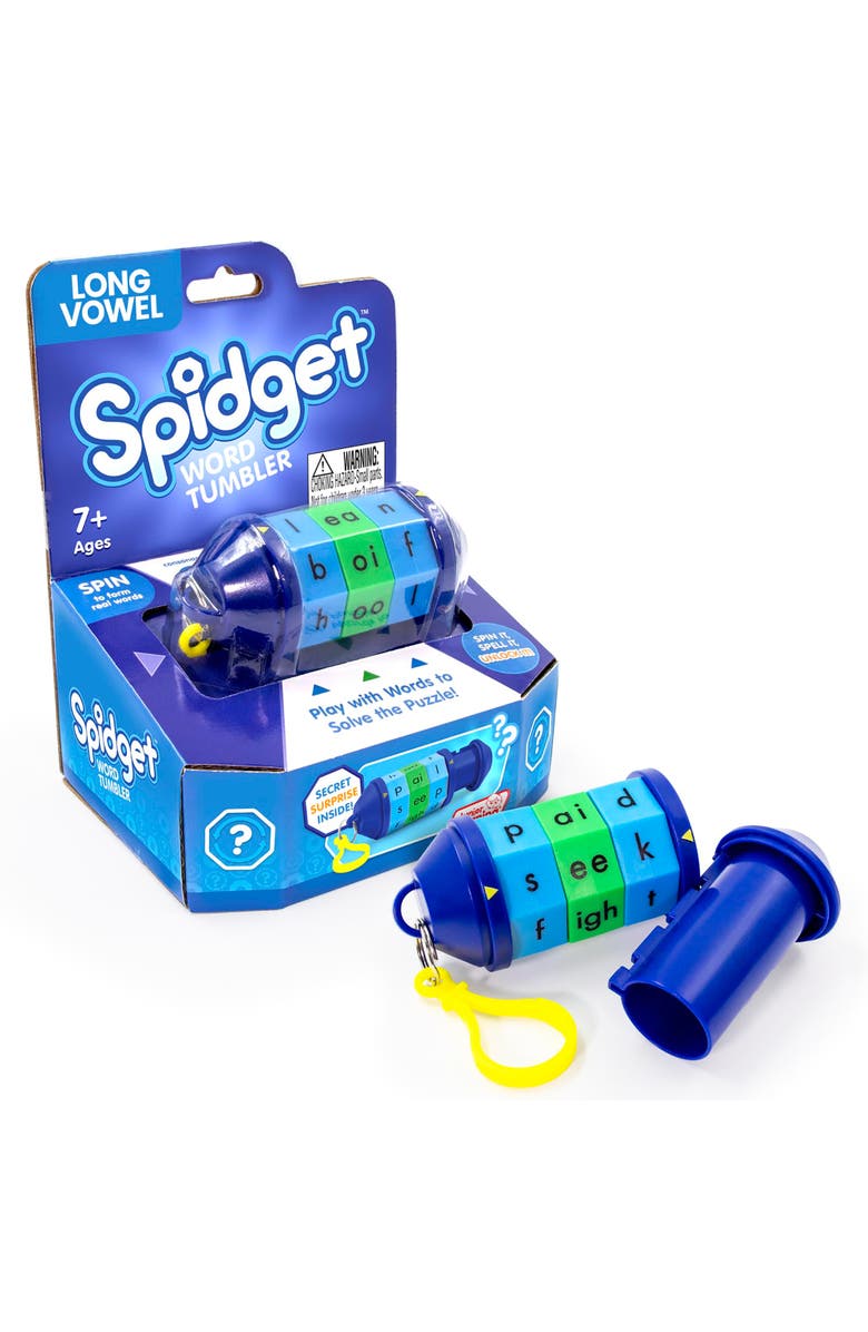 Junior Learning Spidget Word Tumbler, Main, color, Multicolored