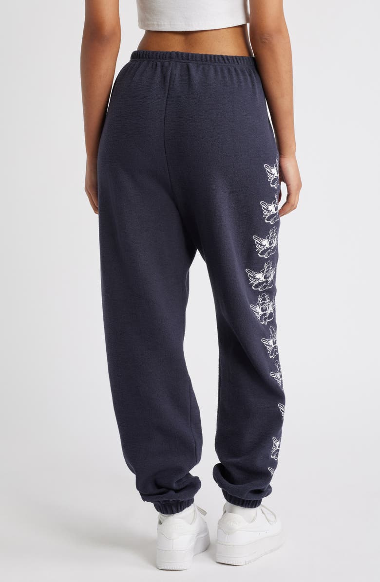BOYS LIE Guarded Angel Interlock Kimmy Cotton Sweatpants, Alternate, color,