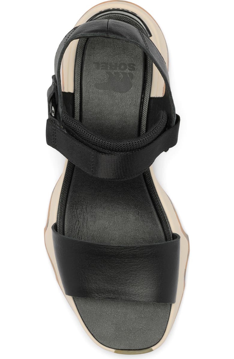 SOREL Kinetic<sup>™</sup> Y-Strap Sandal, Alternate, color, Black/ Chalk
