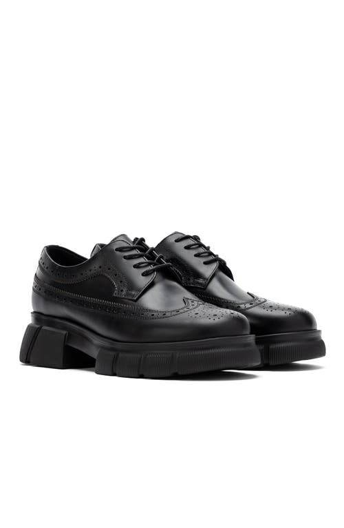 Marc Nolan Ms. Alexander Leather Lug Wingtip Derby
