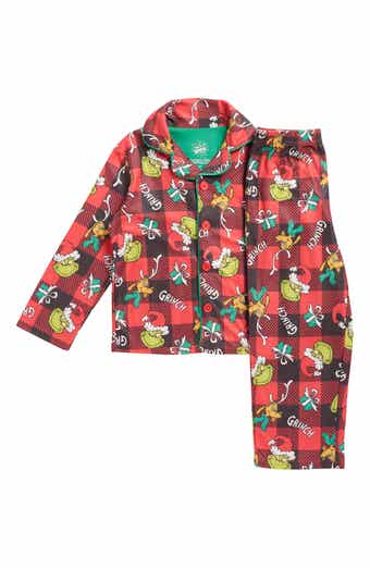 KOMAR Kids' The Grinch Two-Piece Pajamas