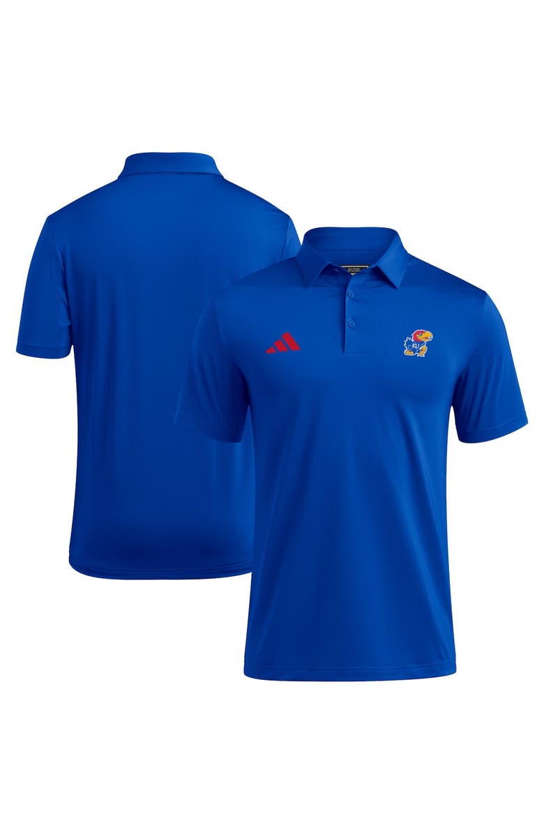 adidas Men's adidas Royal Kansas Jayhawks Ultimate 365 Polo, Main, color, Royal