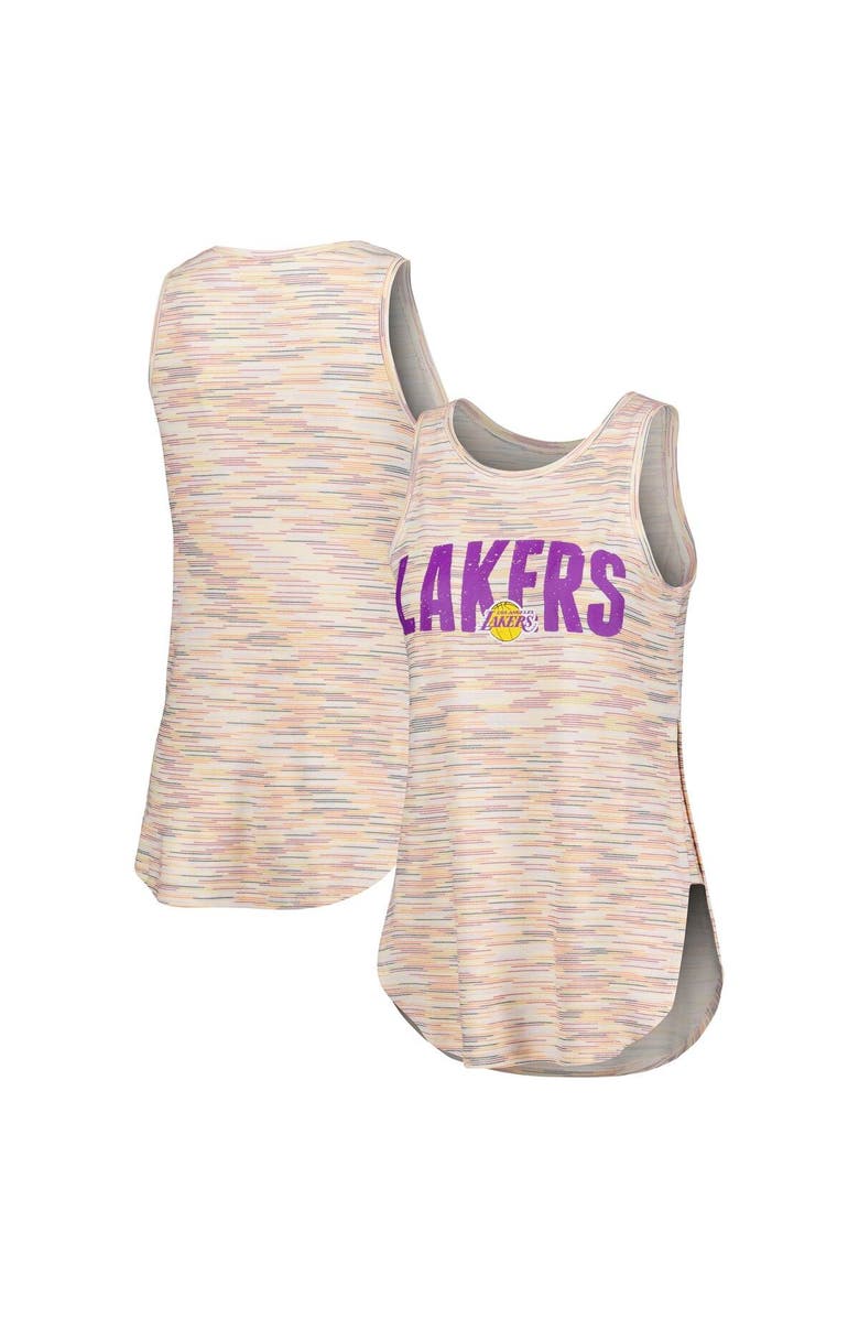 CONCEPTS SPORT Women's Concepts Sport White Los Angeles Lakers Sunray Tank Top, Main, color, White