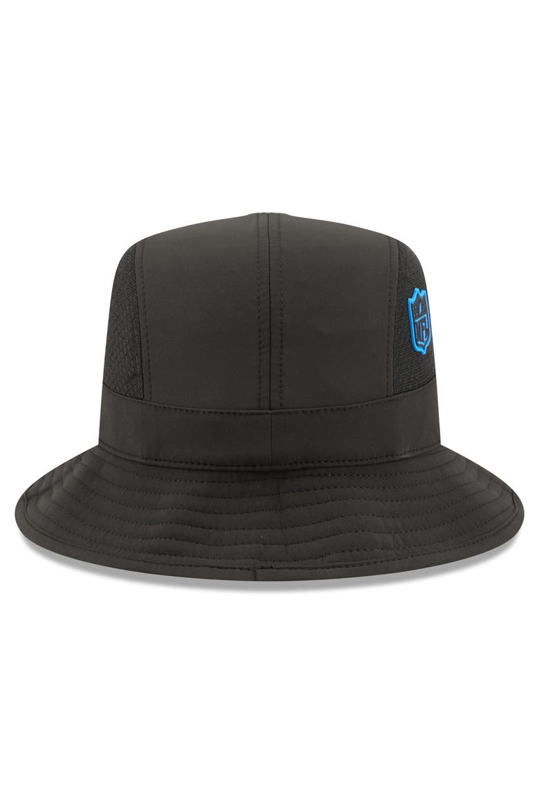 Men's New Era Black Detroit Lions 2026 Sideline Bucket Hat, Alternate, color, Black