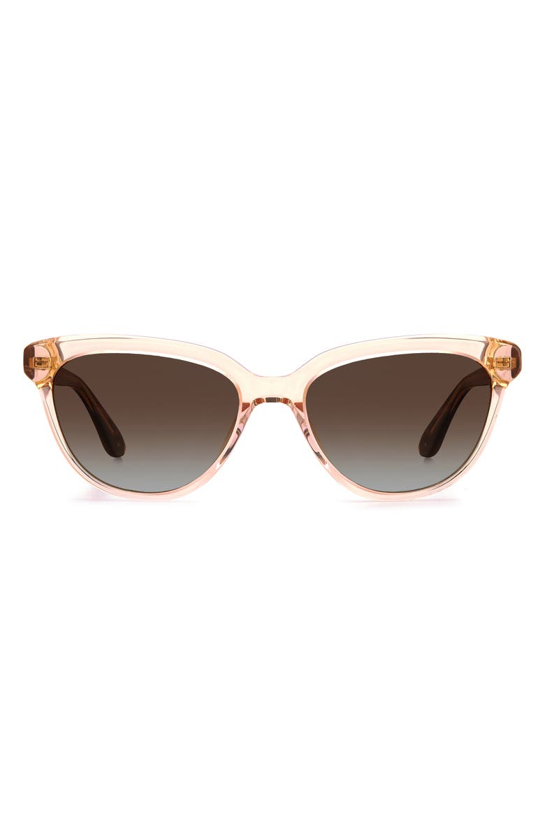 Kate Spade New York cayenne 54mm cat eye sunglasses, Main, color,
