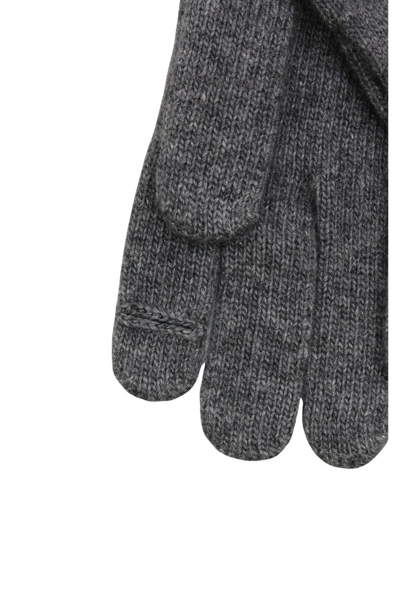 Studded Tech Gloves, Alternate, color, MEDIUM HTH GREY
