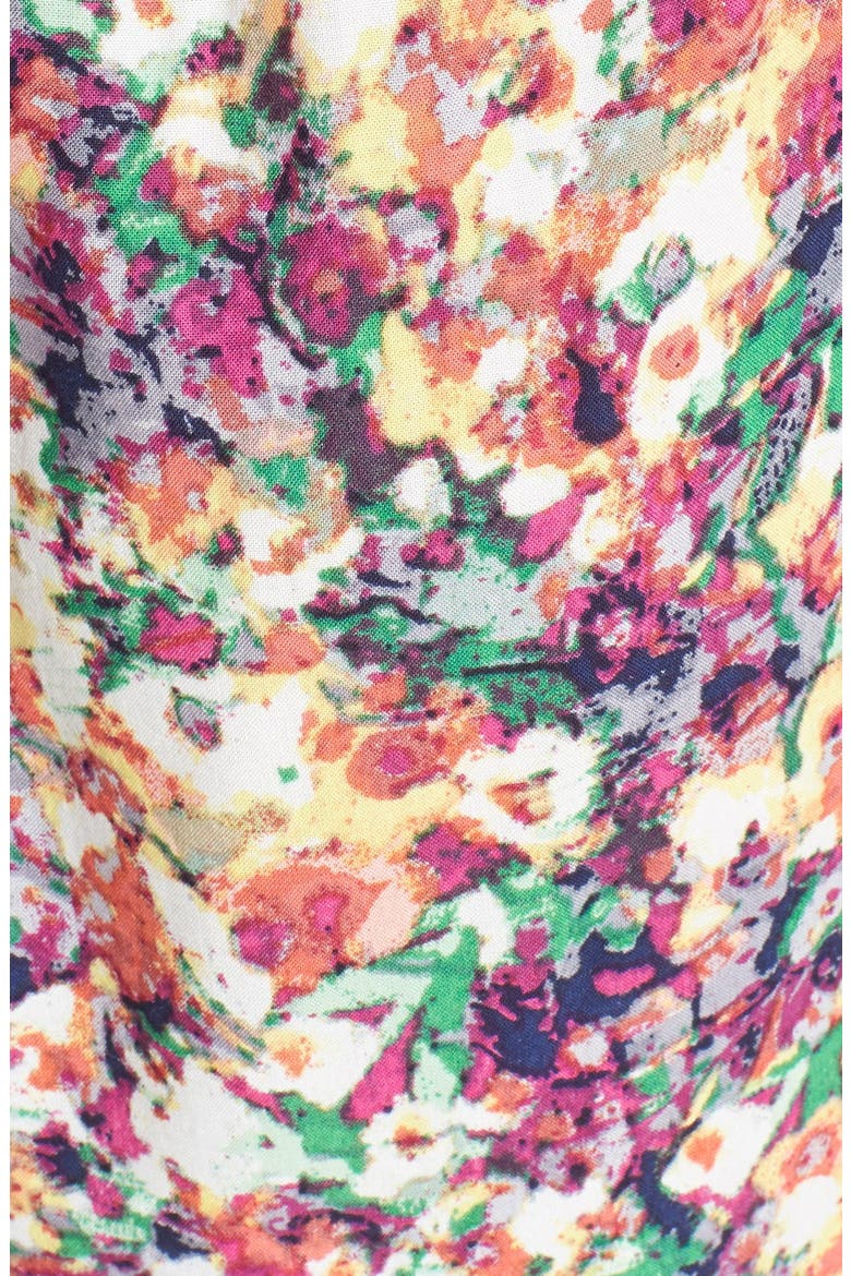 Floral Print Halter Romper, Alternate, color, FLORAL