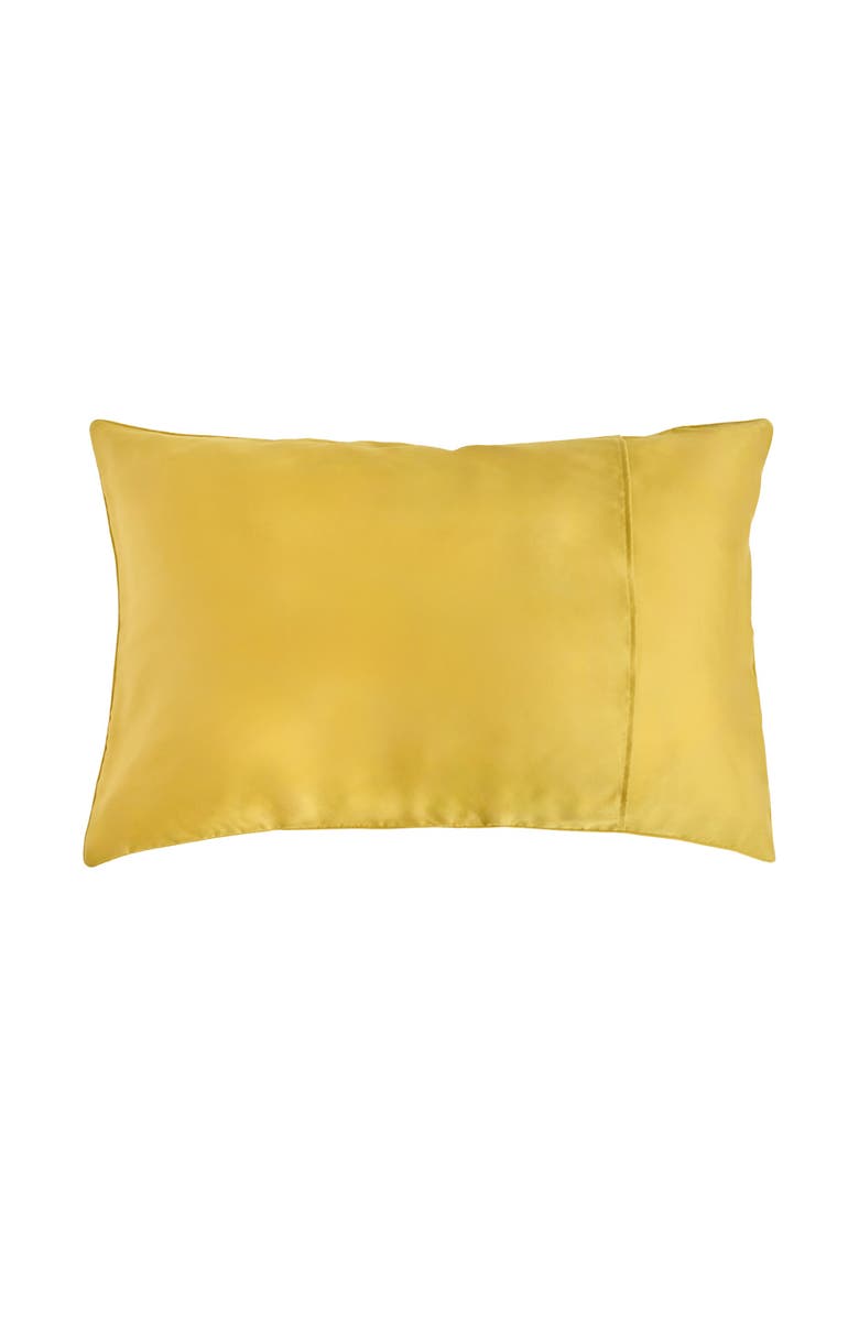 Lost Pattern Silk Pillowcase, Alternate, color, Beige