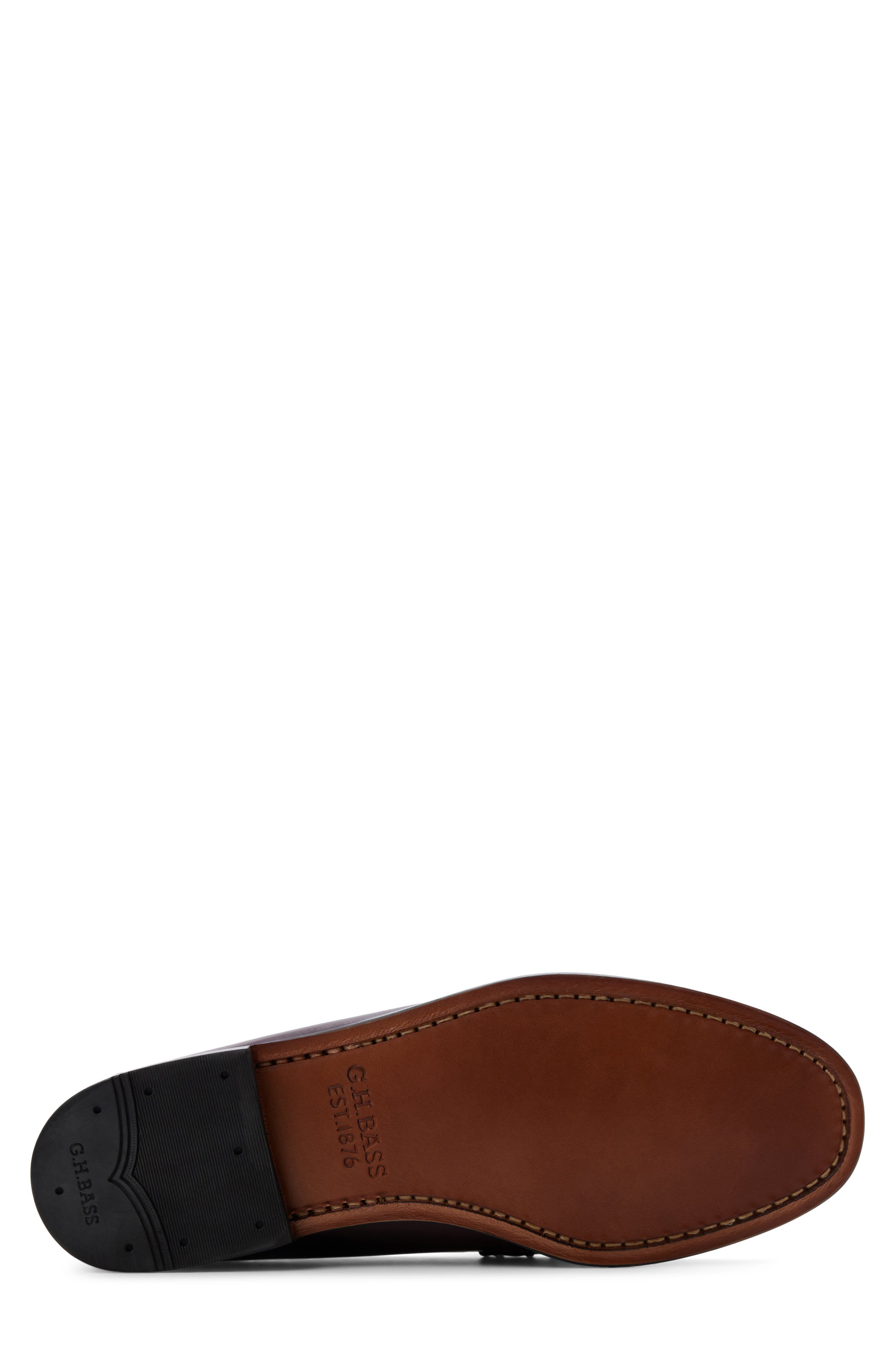 G.H.BASS Larson Penny Loafer, Alternate, color, Wine
