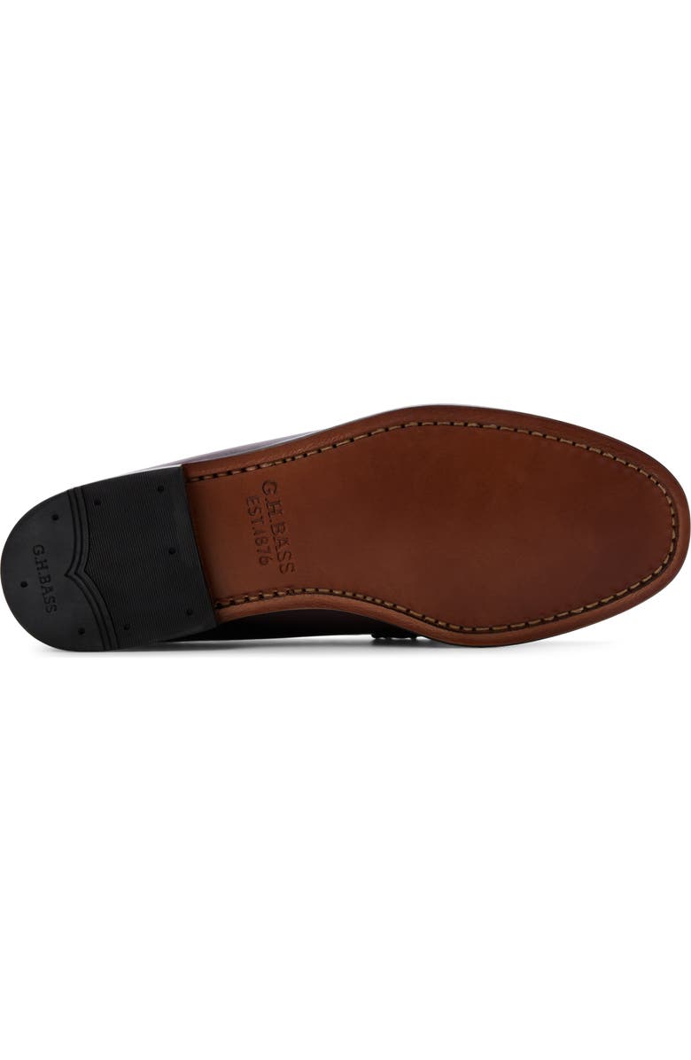 G.H.BASS Larson Penny Loafer, Alternate, color, Wine