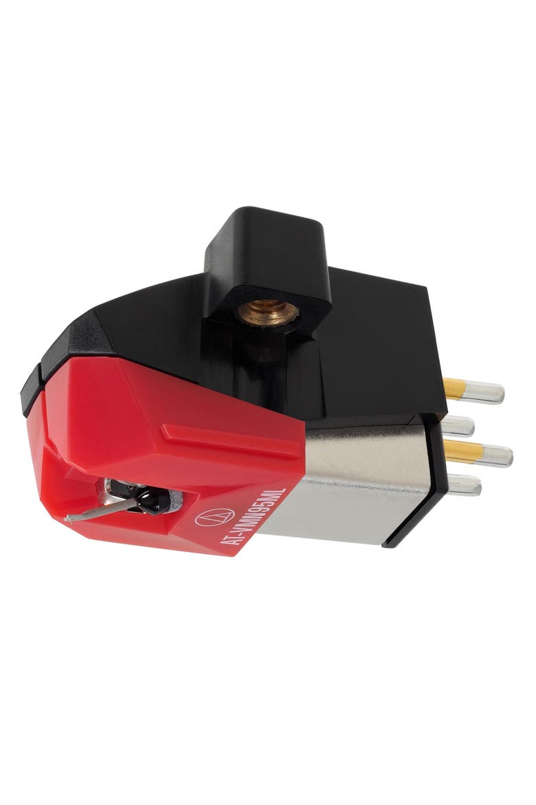 AT-VM95ML Dual Moving Magnet Cartridge, Main, color, Red/Black