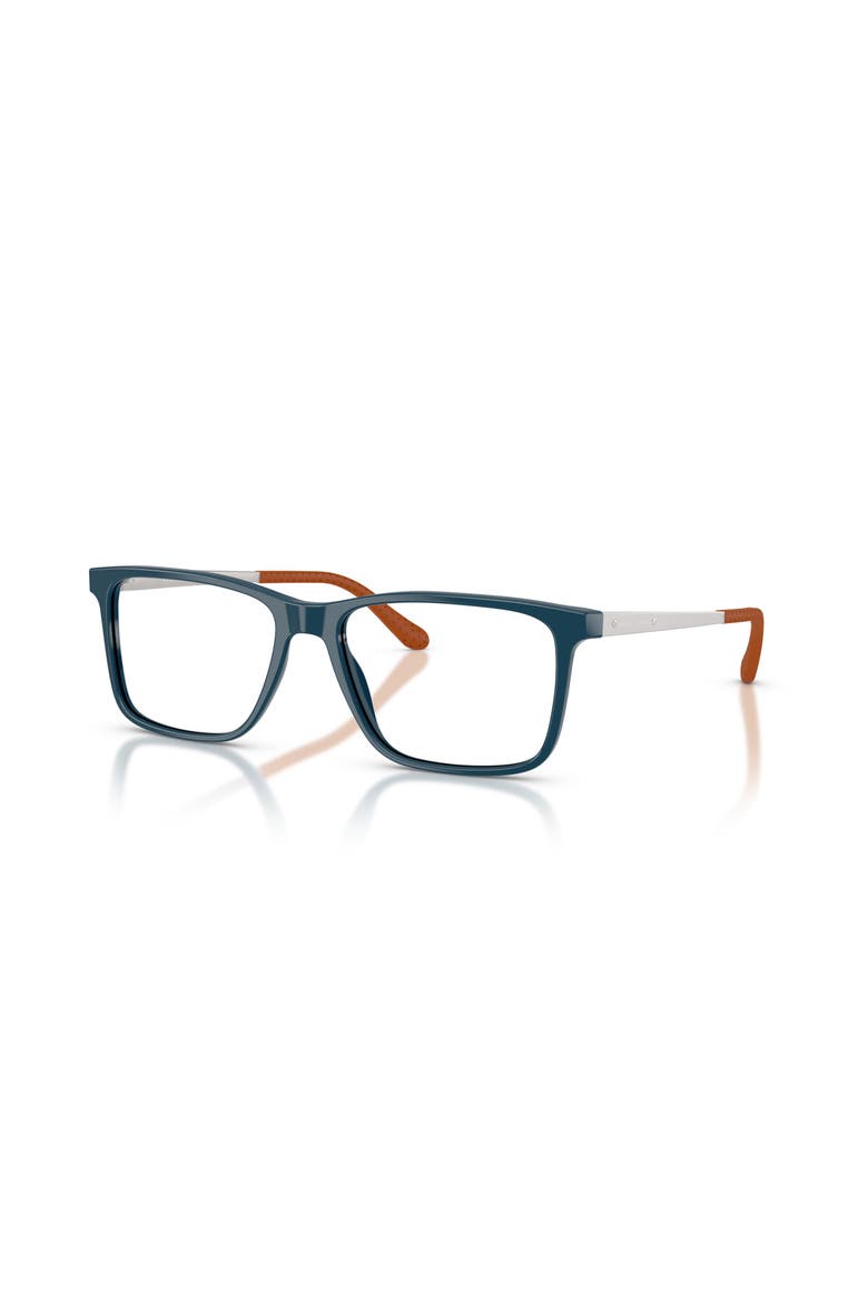 54mm Rectangle optical glasses, Main, color, Blue