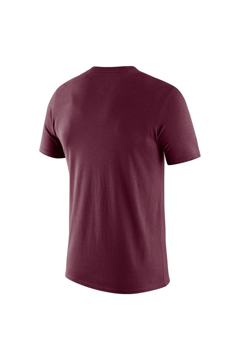 Men's Nike Maroon Virginia Tech Hokies 2026 Sideline Wordmark Legend Dri-FIT T-Shirt, Alternate, color, Maroon