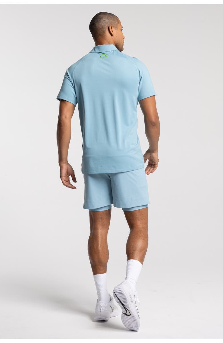 AVI Drive Pickleball Polo, Alternate, color, Glacier