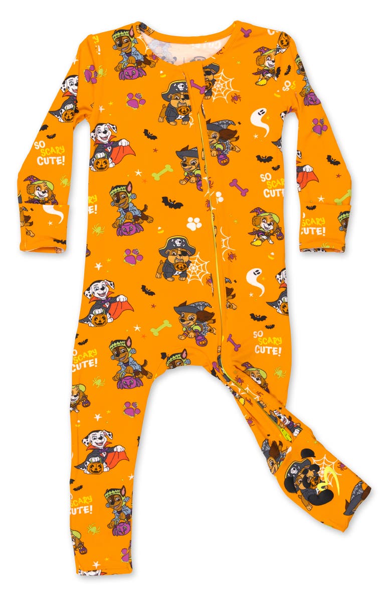 Bellabu Bear Paw Patrol Halloween Convertible Footie Pajamas, Main, color, 