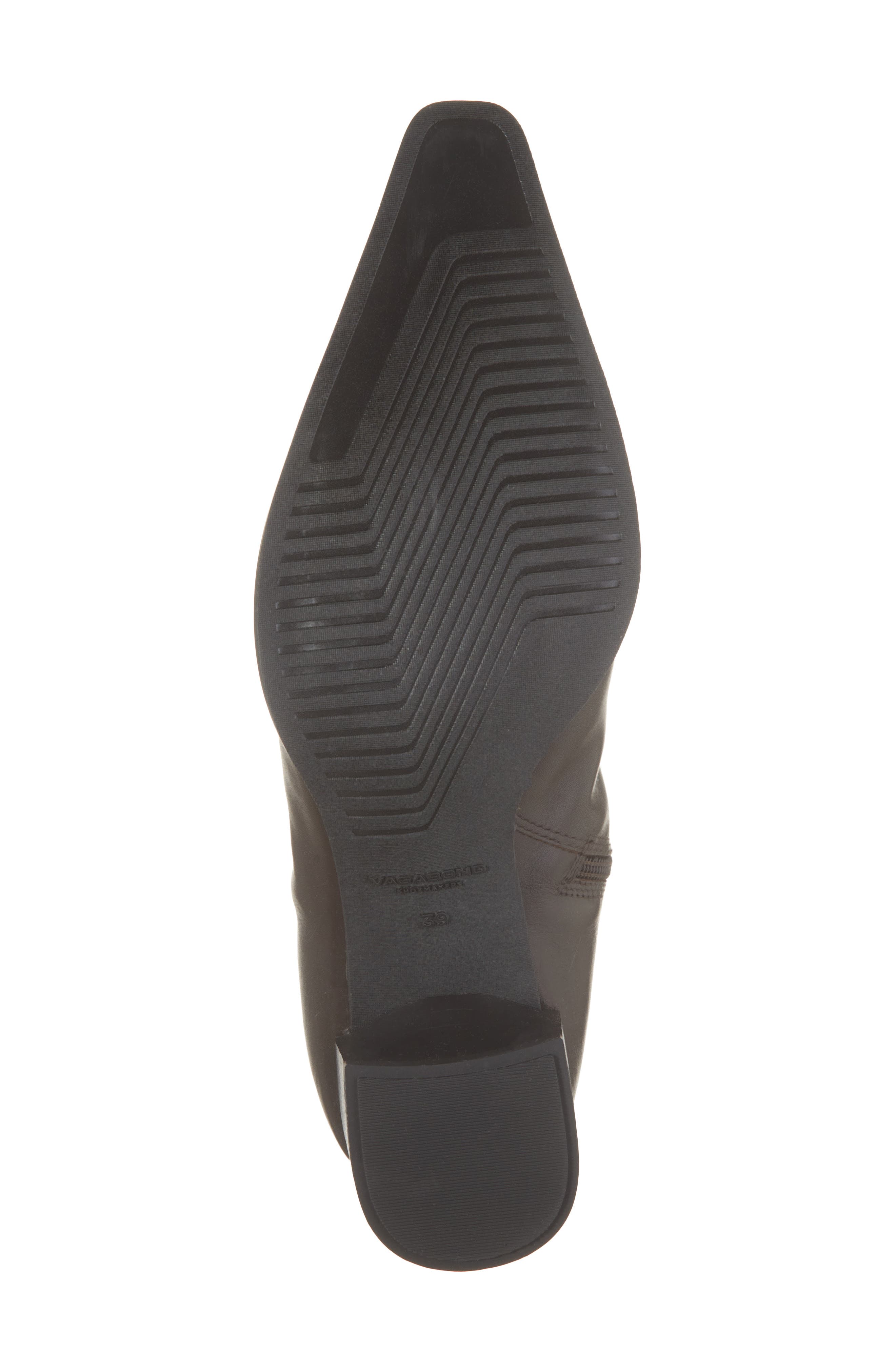 Giselle Pointed Toe Bootie, Alternate, color, CHOCOLATE