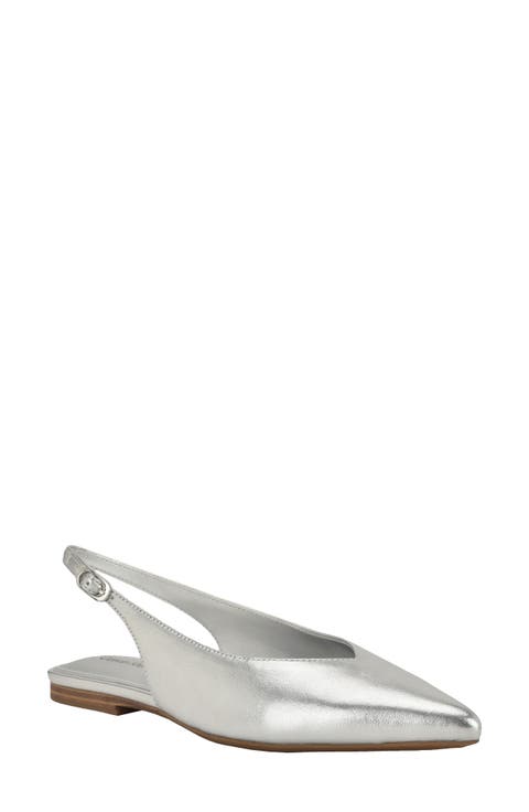 Galiana Slingback Pointed Toe Flat (Women)