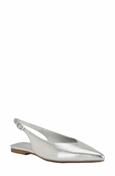 Calvin Klein Galiana Slingback Pointed Toe Flat