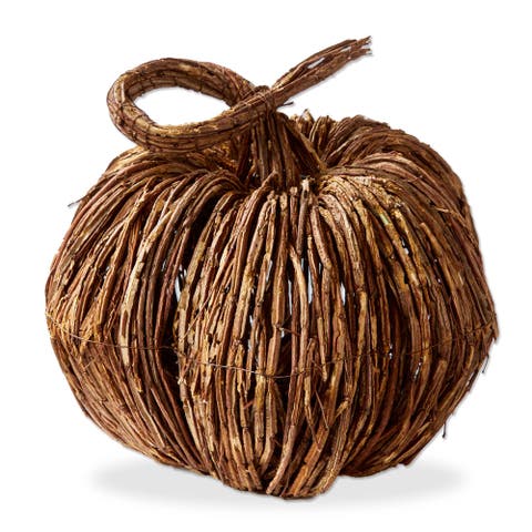 Large Natural Wood Vine Pumpkin Decor for Thanksgiving