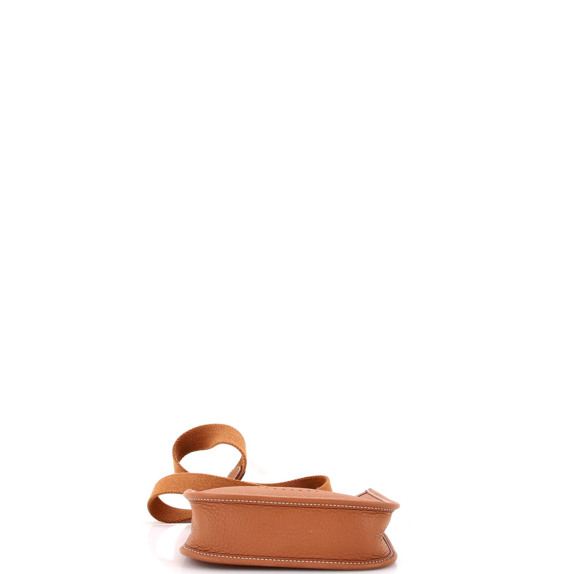 Pre-Owned Hermes Evelyne Bag Gen III Clemence TPM, Alternate, color, Gold