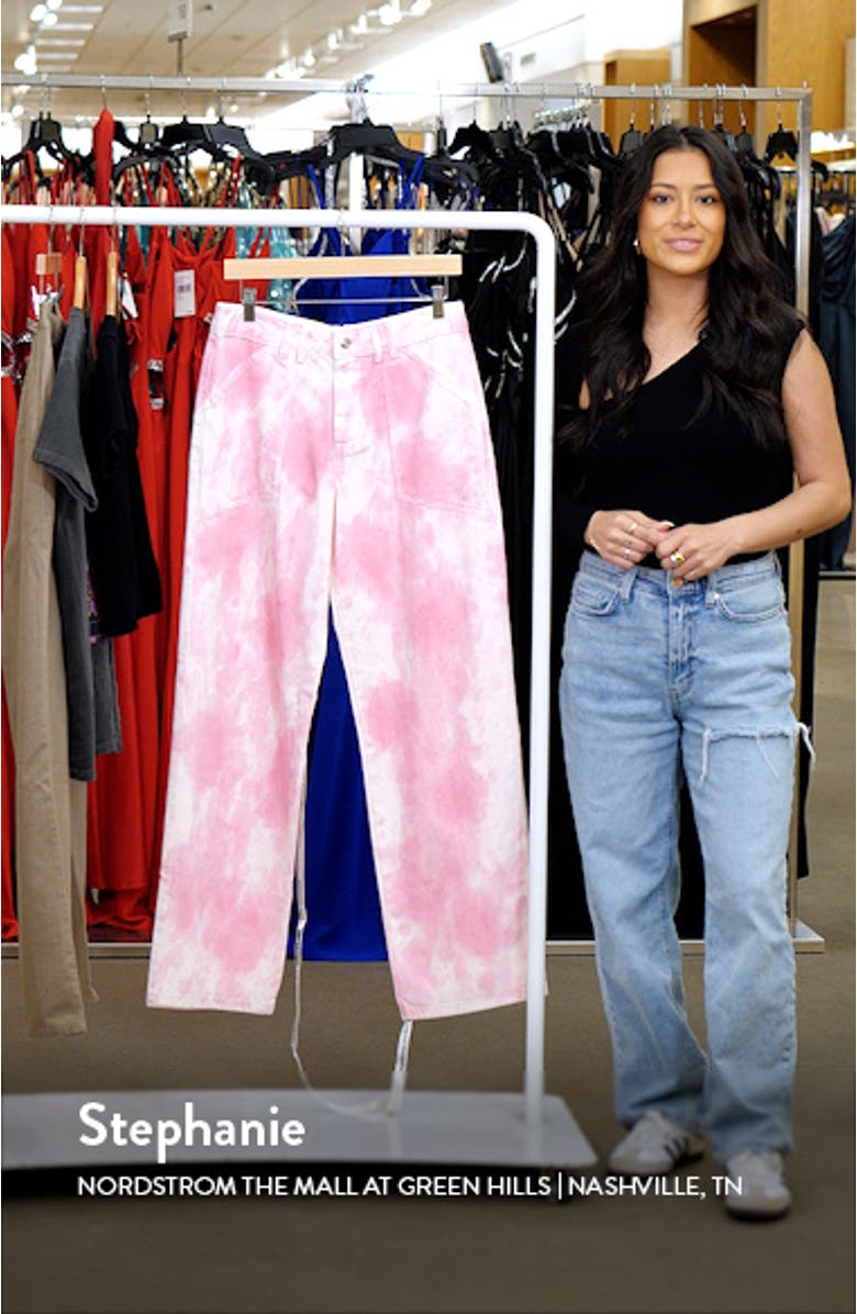Baggy Straight Leg Jeans, sales video thumbnail