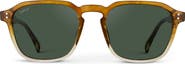 WMP Eyewear Francis - 52mm Geometric Square Polarized Sunglasses