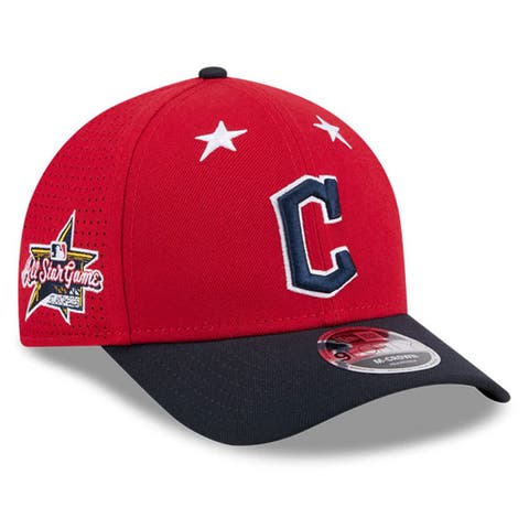 Men's New Era Red/Navy  Cleveland Guardians 2025 MLB All-Star Game 9FORTY M-Crown Adjustable Hat
