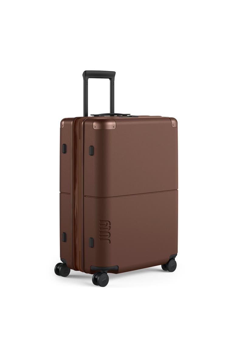 Checked Expandable, Alternate, color, Dark Brown