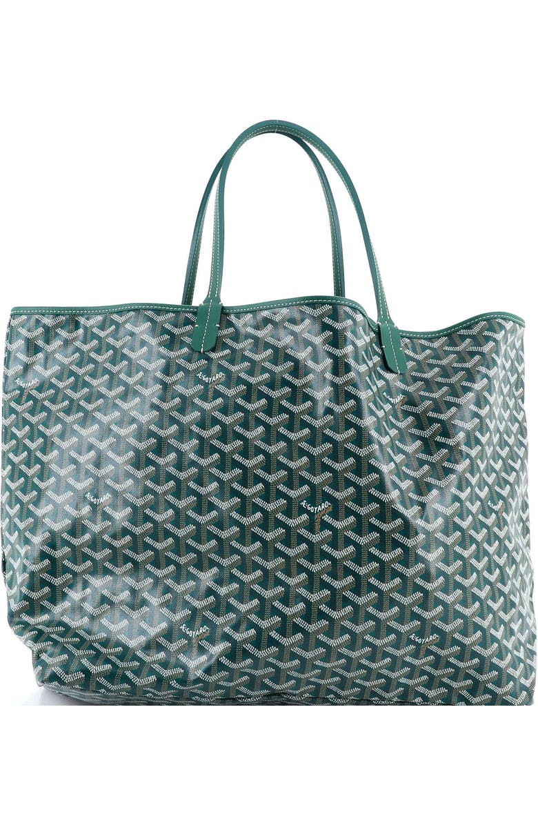 Pre-Owned Goyard Saint Louis Tote Coated Canvas GM, Alternate, color, Green