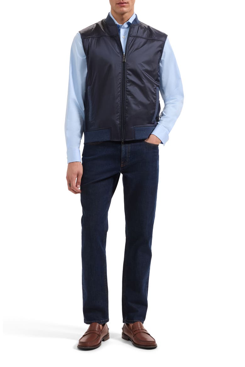 Soft Touch Knit Vest, Alternate, color, NAVY