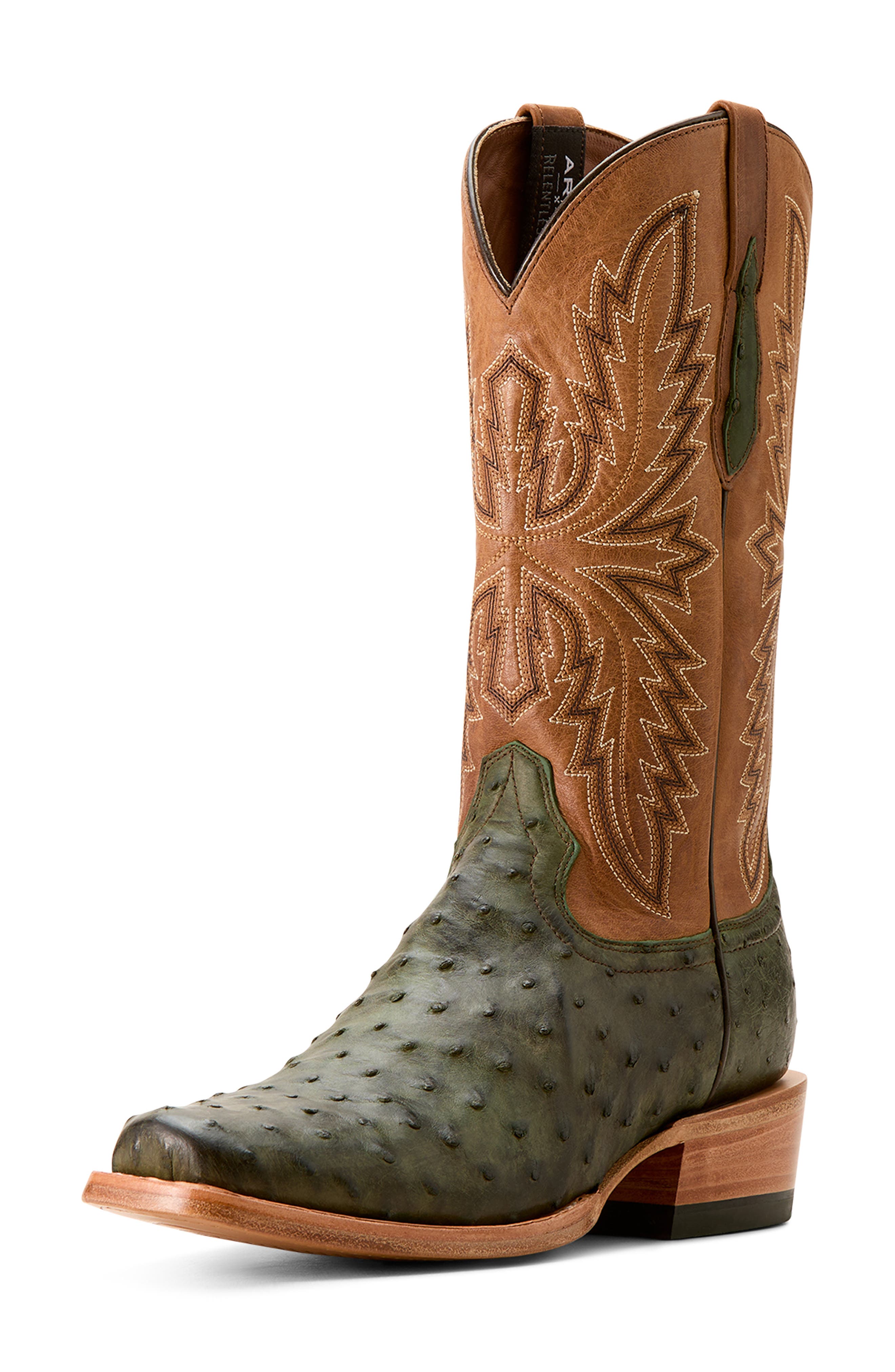 Ariat Futurity Relentless Western Boot, Alternate, color, Green