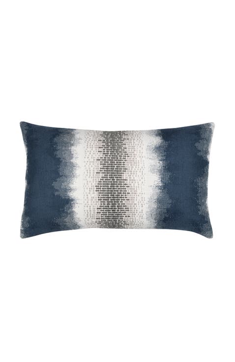 Resilience with chenille accents Indoor & Outdoor Woven Accent Pillow