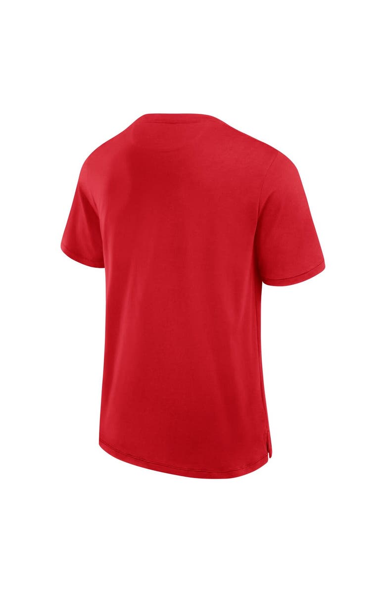 FANATICS Men's Fanatics Red New Jersey Devils Elevated Pima T-Shirt, Alternate, color, Red
