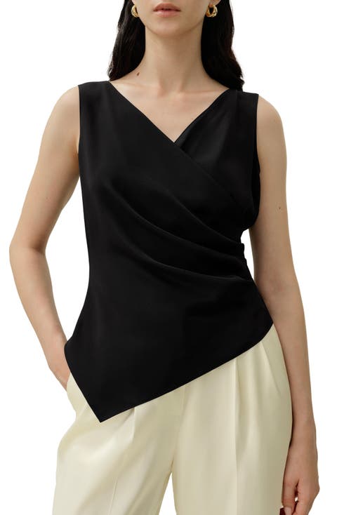 Women's Élise V-Neck Silk Top