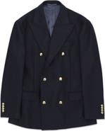 Fortela Double Breasted Wool Blazer