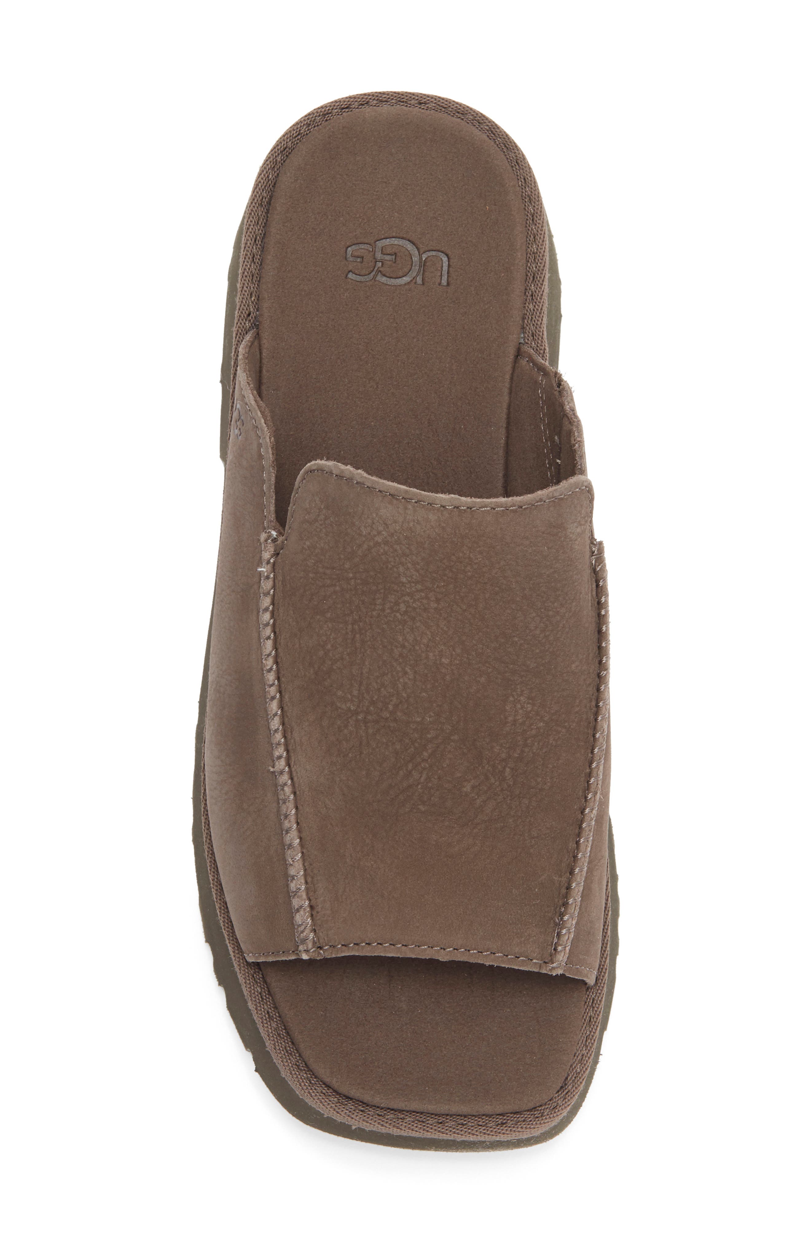 UGG<sup>®</sup> New Heights Platform Slide Sandal, Alternate, color, Molasses
