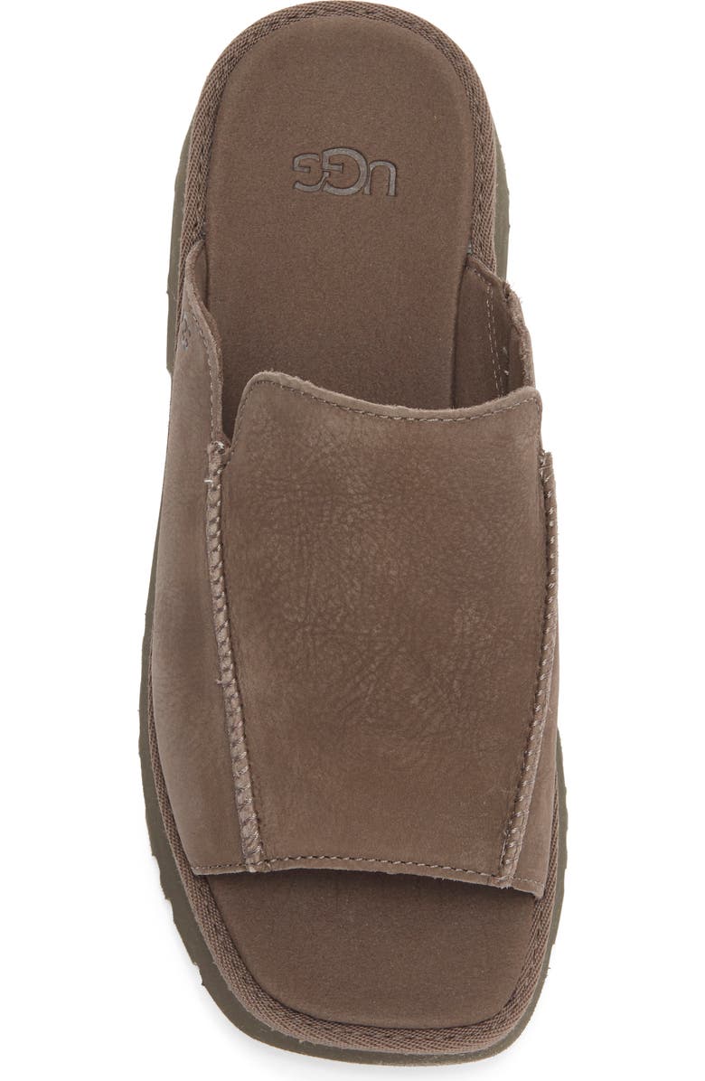 UGG<sup>®</sup> New Heights Platform Slide Sandal, Alternate, color, Molasses