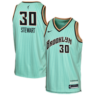 Nike Youth Nike Breanna Stewart Mint New York Liberty Victory Jersey - Rebel Edition