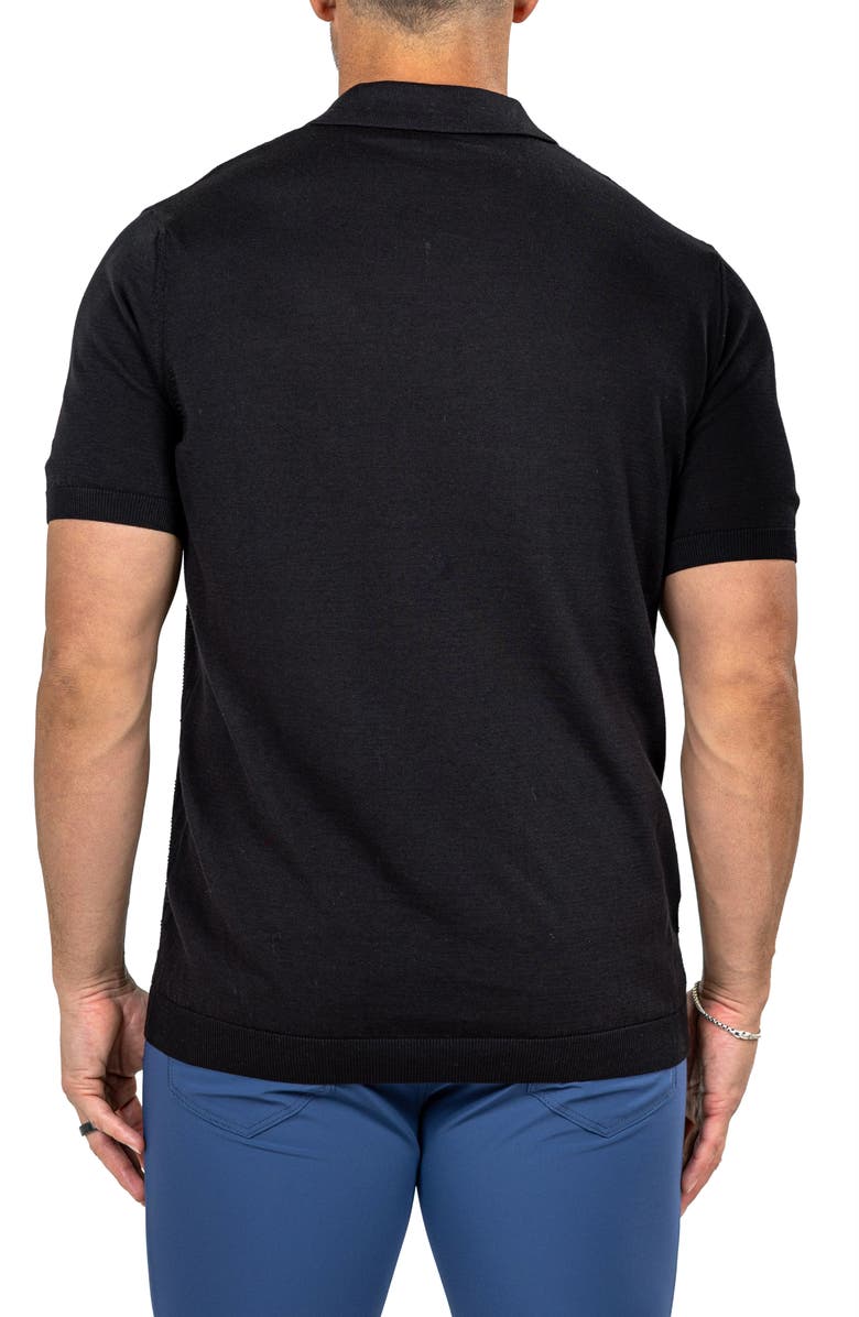Maceoo Marthy Black Polo, Alternate, color,