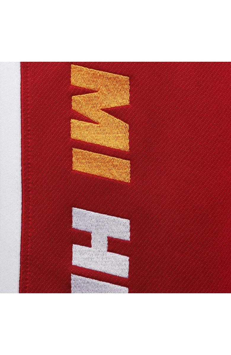 Nike Men's Nike Red Miami Heat 75th Anniversary Showtime On Court Performance Pants, Alternate, color, 